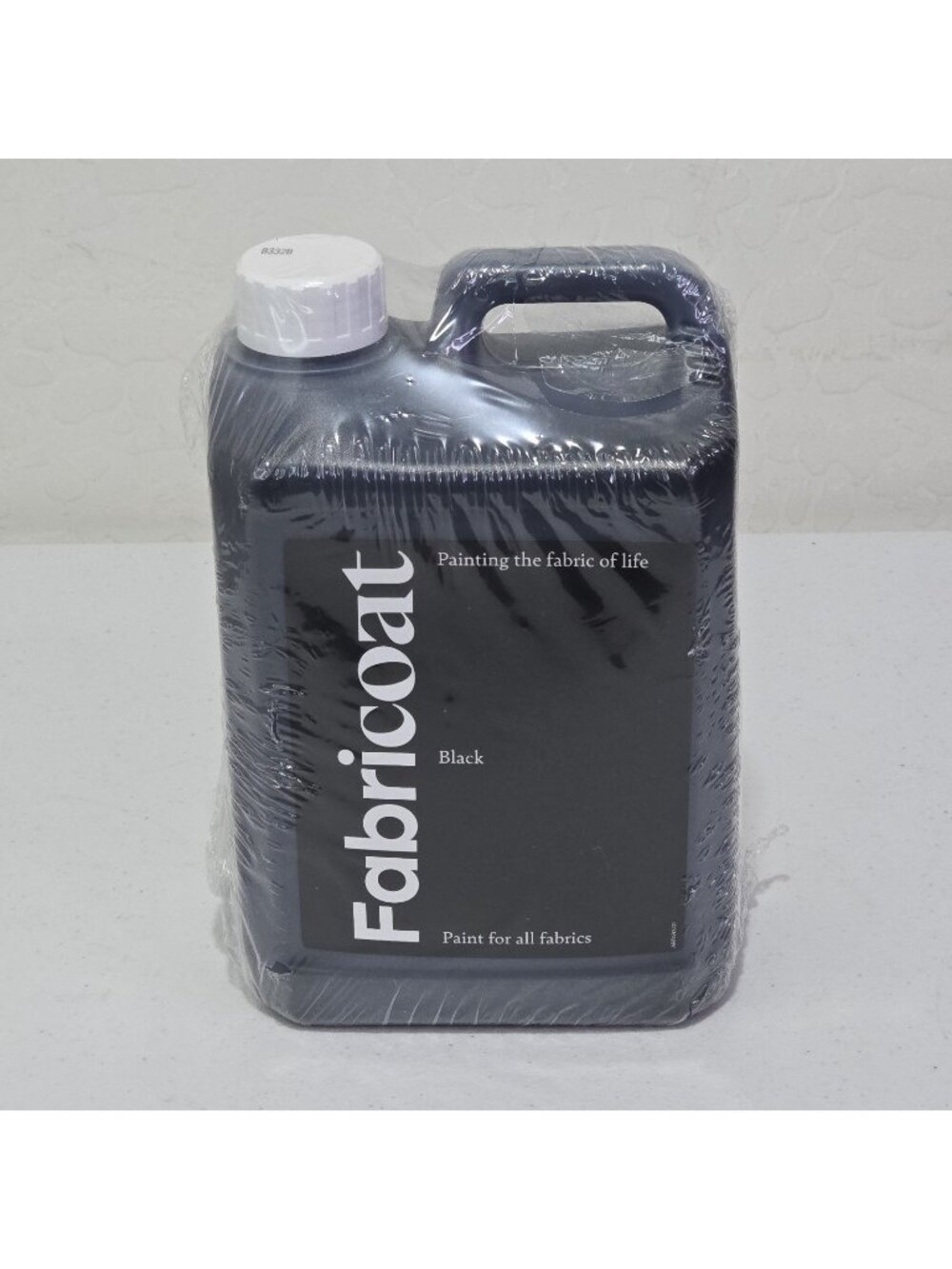 Fabricoat Fabric Upholstery Paint & Dye 2500ml / 85 Fl Oz Black Color